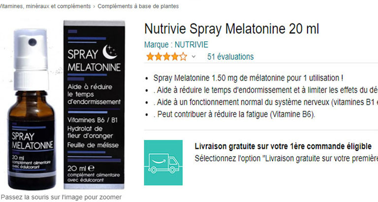 Thuốc Mê Spray Melatonine